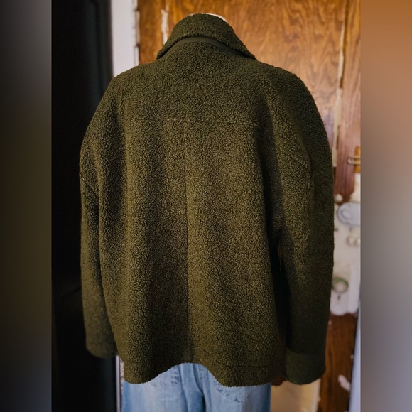 BANANA REPUBLIC Ladies Sherpa Trucker Jacket sz XL - Picture 4 of 10